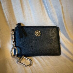 Tory Burch Robinson Leather Card Case
